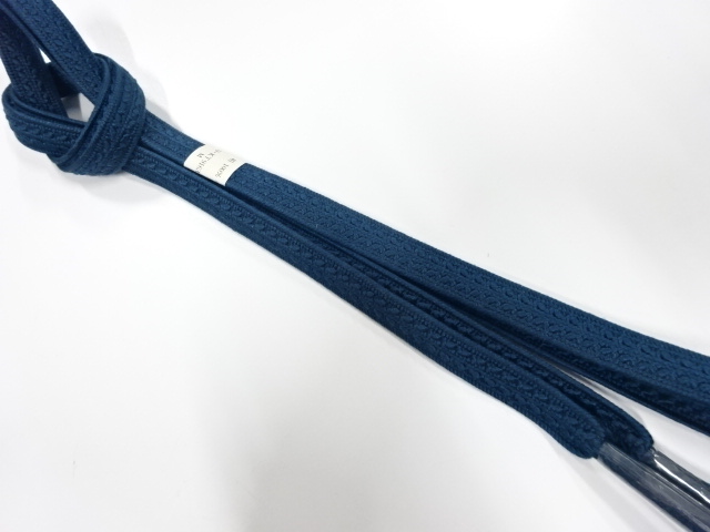 未使用品　正絹　手組帯締め